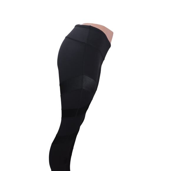 Lululemon Wunder Under Cire Wrap Yoga Stirrup Pants Women's Size 4 Black - Picture 13 of 15